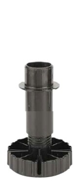 HETTICH 61851 noha Korrekt, 100 mm, černá (105989)