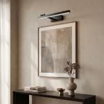 Koupelnové nástěnné LED svítidlo SWE034-1W 40cm BLACK OSW-20133
