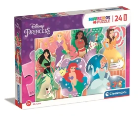 Clementoni PUZZLE Disney princezny MAXI