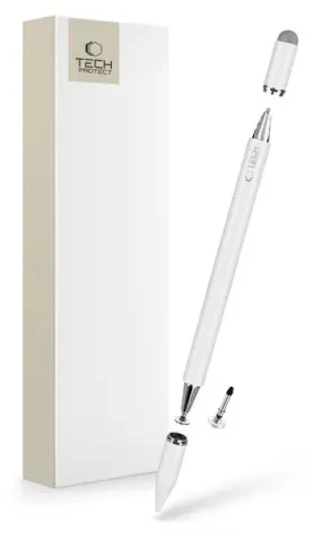 Tech-Protect USP200 bílá / Dotykové pero / pasivní / 3 hroty
