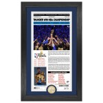 Obraz Oklahoma City Thunder NBA 2025 Champions Bronze Coin Newspaper