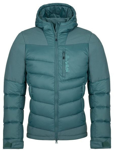 Pánská péřová bunda GUUS-M Tmavě zelená - Kilpi S