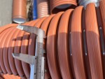 MIDAS Plasticor drenážní potrubí DN/ID 200 (MP) částečná perf 120° ,PP,vsak. tyče po 6 m, SN8