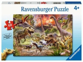 RAVENSBURGER Dinosauři na útěku 60 dílků