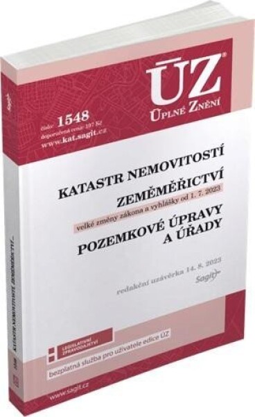 ÚZ 1548 Katastr nemovitostí