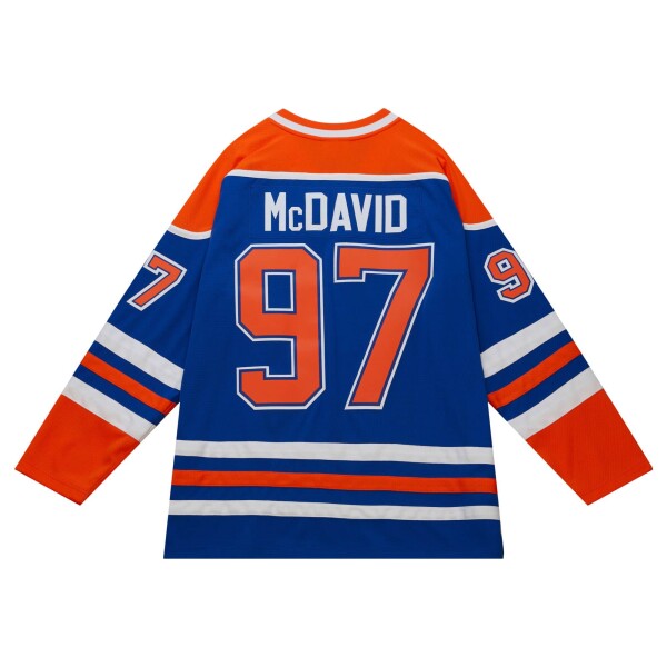 Mitchell & Ness Pánský dres Edmonton Oilers NHL Connor McDavid #97 2015-16 Velikost: XL