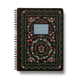 Rifle Paper Co. Kroužkový linkovaný blok Rosette, multi barva, papír