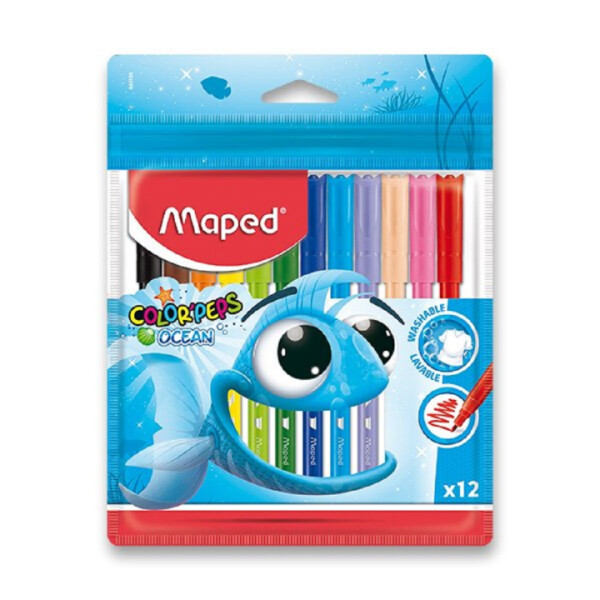 Maped - Fixy Color´Peps Ocean 12 barev