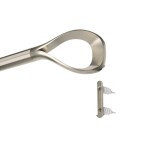 Stříbrná roztažitelná garnýž 107-305 cm Umbra LOOP