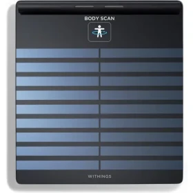 Withings Body Scan černá / Chytrá osobní váha / nosnost 200kg / Bluetooth / WiFi (WBS08-Black-All-Inter)