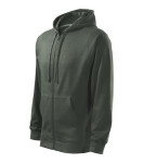 Trendy Zipper mikina pánská tmavá břidlice S