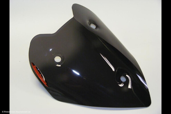 Ducati Multistrada 1200 10-12 Adventure Sports plexi štít Powerbronze 330 mm - ocelově modrá