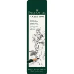 FABER-CASTELL Castell 9000 Grafitová tužka - plechová krabička 6 ks (119063)