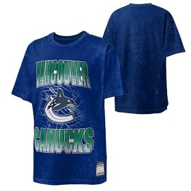 Outerstuff Dětské tričko Vancouver Canucks NHL Time To Shine Cnk Mw Tee Velikost: Dětské L (158 – 164)
