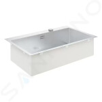 GROHE - Dřezy Dřez K800 s automatickým odtokem, 846x510 mm, kartáčovaná nerez 31584SD1