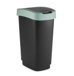 Odpadkový koš TWIST krémově zelená