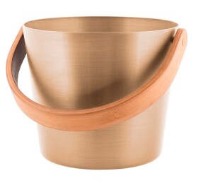 Hliníkové vědro Rento s uchem, šampaňská