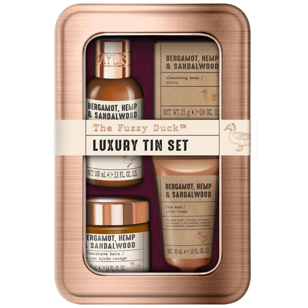 Baylis & Harding Dárková sada kosmetiky Bergamot/Hemp/Sandalwood, hnědá barva, kov, plast