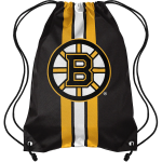 FOCO Vak Boston Bruins NHL Team Stripe Drawstring Backpack
