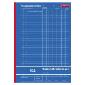 Herlitz Pokladní kniha A4 502 / 2x50 listů (882415)
