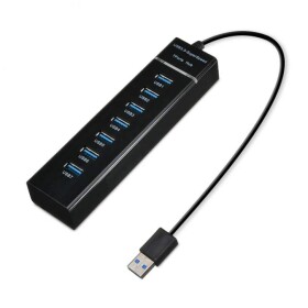USB hub se 7 porty a skrytou Full HD WiFi kamerou - HUB01