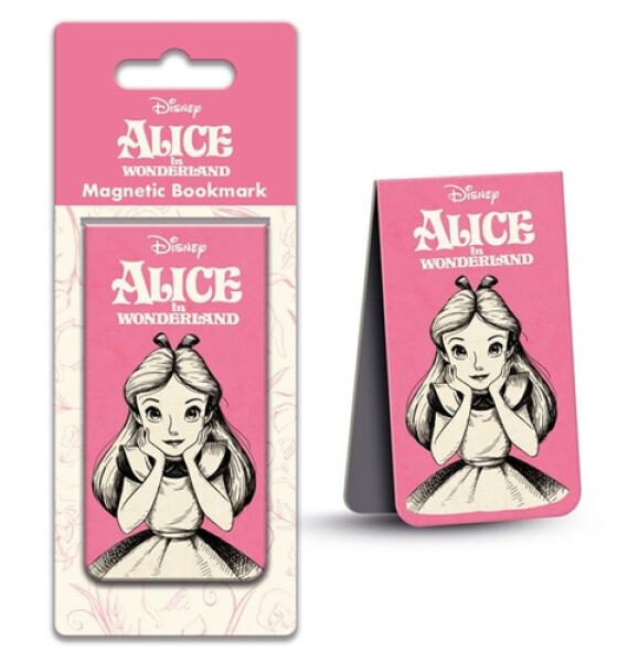 Alenka v říši divů magnetická záložka