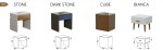 Materasso Čalouněná postel SOUL boxspring ROZMĚR: 2x (100x200) cm - boxspring,šedá