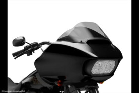 Harley Davidson Road Glide 15-23, Road Glide Limited 24-25 Adventure Sports plexi štít Powerbronze 209mm - modrá