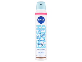 Nivea Fresh & Mild suchý šampon pro tmavší tón vlasů 200 ml