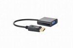 Gembird A-DPM-VGAF-02 adaptér DisplayPort (M) na VGA (F) / FullHD / 60 Hz (A-DPM-VGAF-02)