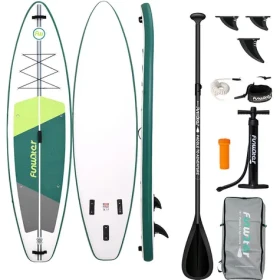 FunWater Nafukovací Paddleboard SUPFW69A 335cm zeleno-bílá / příslušenství (SUPFW69A)