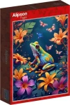 ALIPSON Puzzle Žabka a motýlci