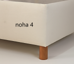 Postel Dona Nožičky: A - přírodní barva, Rozměr: 160 x 200 cm, varianta nožiček: noha 6
