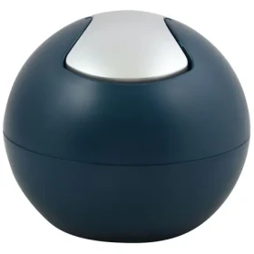 Spirella BOWL MATT mini výklopný odpadkový koš 1 L matný petrolejový / plast (7610583203779)