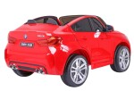 Mamido Elektrické autíčko BMW X6 M dvoumístné XXL červené