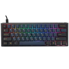 Ducky One 3 Pro Mini Nazca Line Cherry MX2A Brown US černá / Herní klávesnice / RGB / USB-C (DKON2361ST-CBUSPTCHNAZ001)