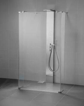 IDEAL STANDARD - Synergy Pevná stěna 300 mm, pro napojení na sprchovou stěnu, levá/pravá, čiré sklo L6228EO