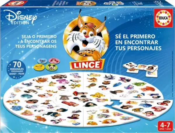 EDUCA Hra Lynx - Disney 100 - 70 obrázků