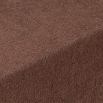 Napínací prostěradlo froté EXCLUSIVE tmavě hnědé sada 2 ks 90 x 200 cm