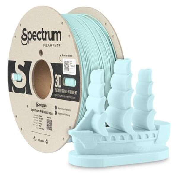 Filament Spectrum Pastello PLA 1,75 mm WATER BLUE 1 kg