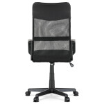 Kancelářská židle, houpací mechanismus, černá síťovina, KA-L601 BK
