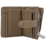 Trendy dámská mini koženková peněženka Coveri Arbi, tmavě béžová