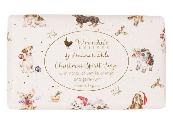 Vánoční mýdlo Christmas Spirit - Vanilka, pomeranč, pelargónie