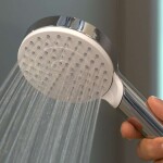 HANSGROHE - Crometta Sprchová hlavice, EcoSmart 9 l/min, bílá/chrom 26333400