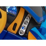 Mamido Dětské elektrické autíčko Bugatti Chiron modré