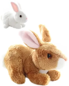 Plyšák zajíček 15 cm, 2 barvy