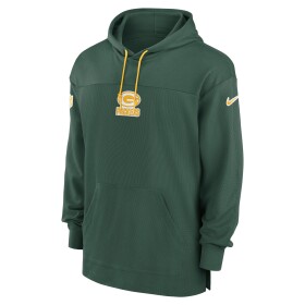 Nike Pánská mikina Green Bay Packers NFL 2024 On-Field Sideline Jersey Hoodie Velikost: S