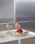 HAY Pohár na zmrzlinu Italian Stainless Steel, stříbrná barva, kov