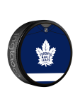 Inglasco / Sherwood Puk Toronto Maple Leafs Jersey Design Souvenir Collector Hockey Puck