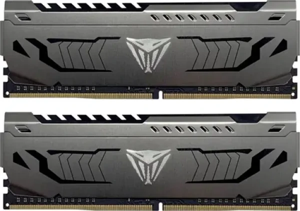 Patriot Viper Steel 16GB (2x8GB) 3000 MHz šedá / DDR4 / CL16-18-18-36 / 1.35 V / XMP (PVS416G300C6K)